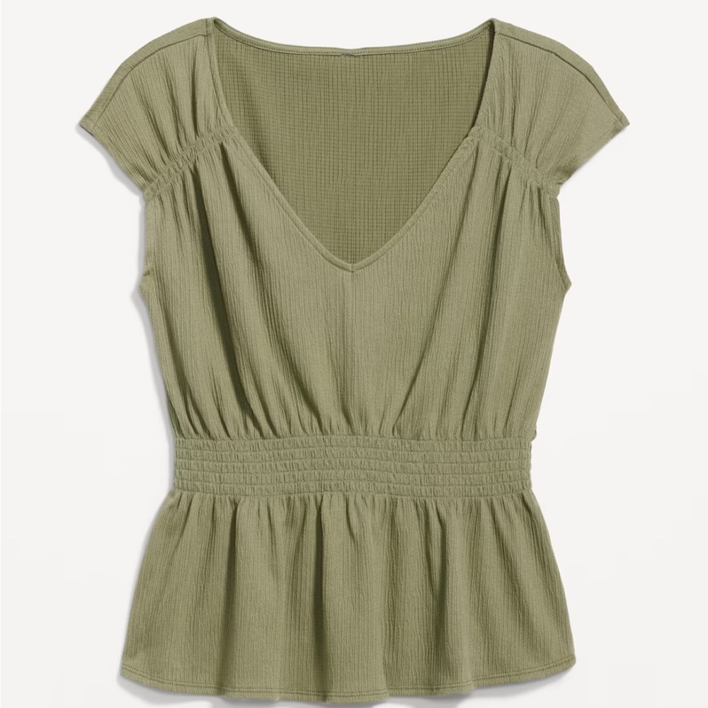 NWT Old Navy Smocked Top